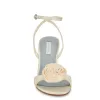 Neve Rosette Ankle Strap Sandals sold by Nine West