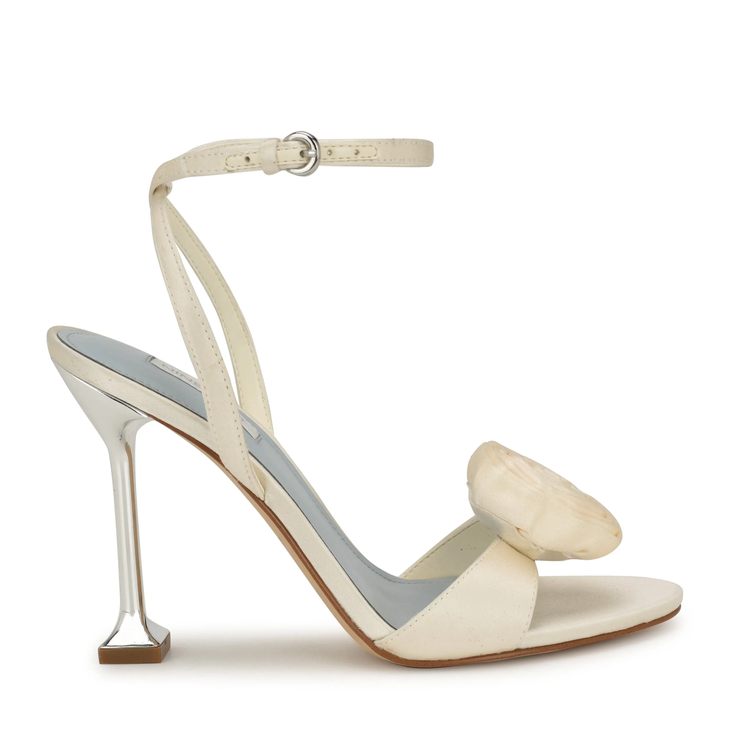 Neve Rosette Ankle Strap Sandals sold by Nine West