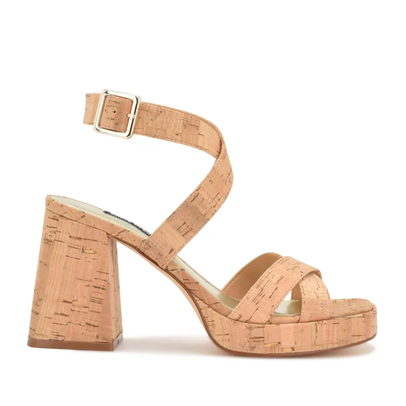 Tackle Ankle Strap Platform Sandals sold by Nine West
