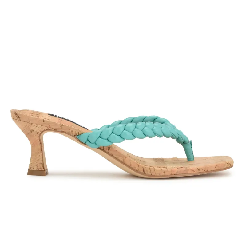 Angel Heeled Slide Sandals sold by Nine West