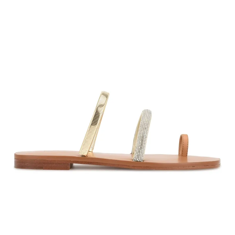 Mavis Flat Slide Sandals sold by Nine West