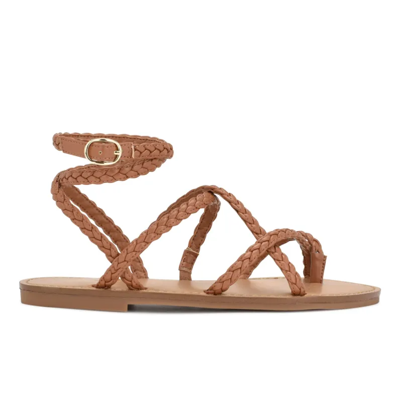 Coralin Ankle Wrap Flat Sandals sold by Nine West