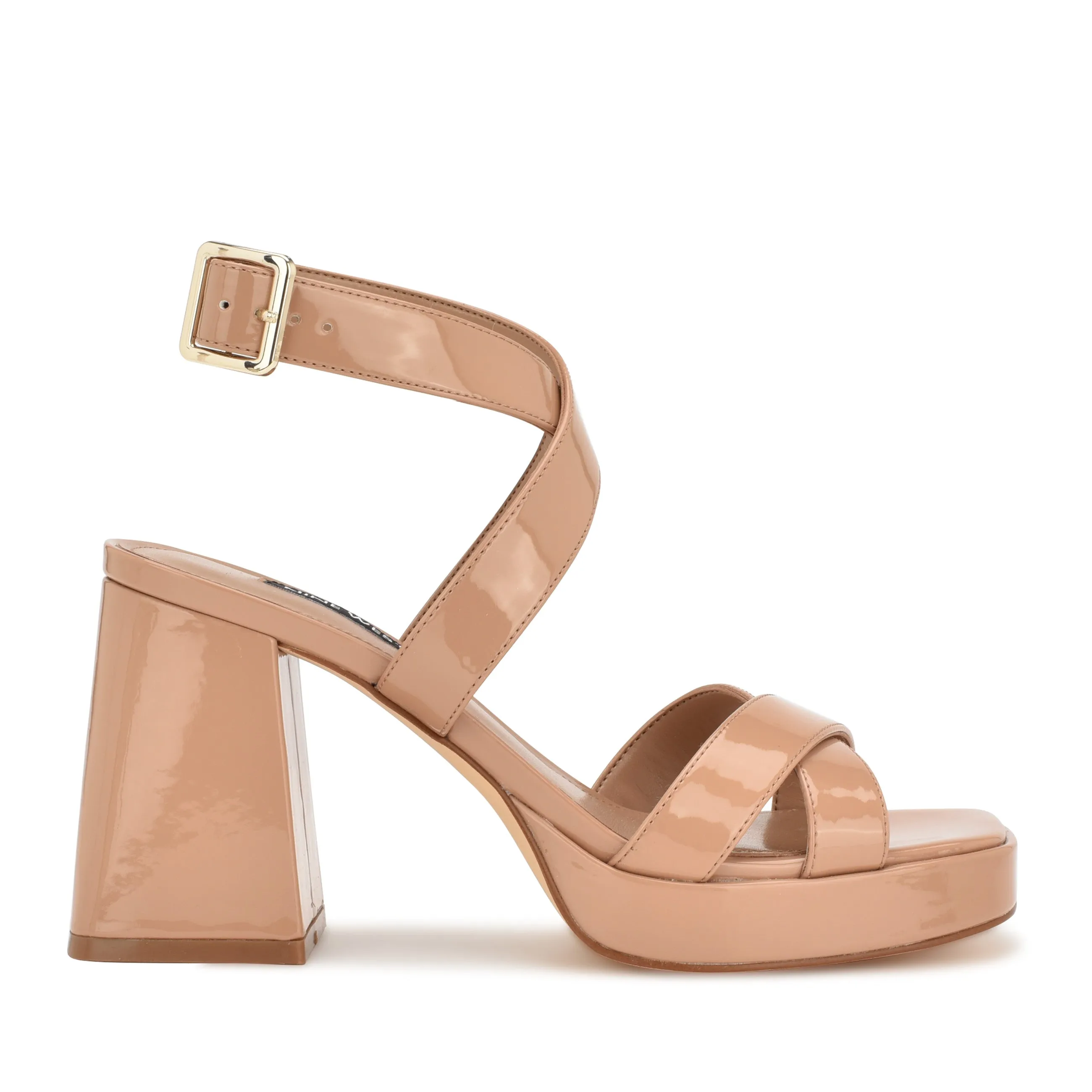 Tackle Ankle Strap Platform Sandals sold by Nine West