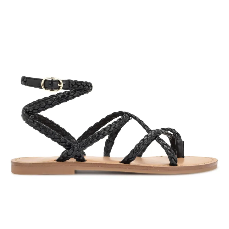 Coralin Ankle Wrap Flat Sandals sold by Nine West