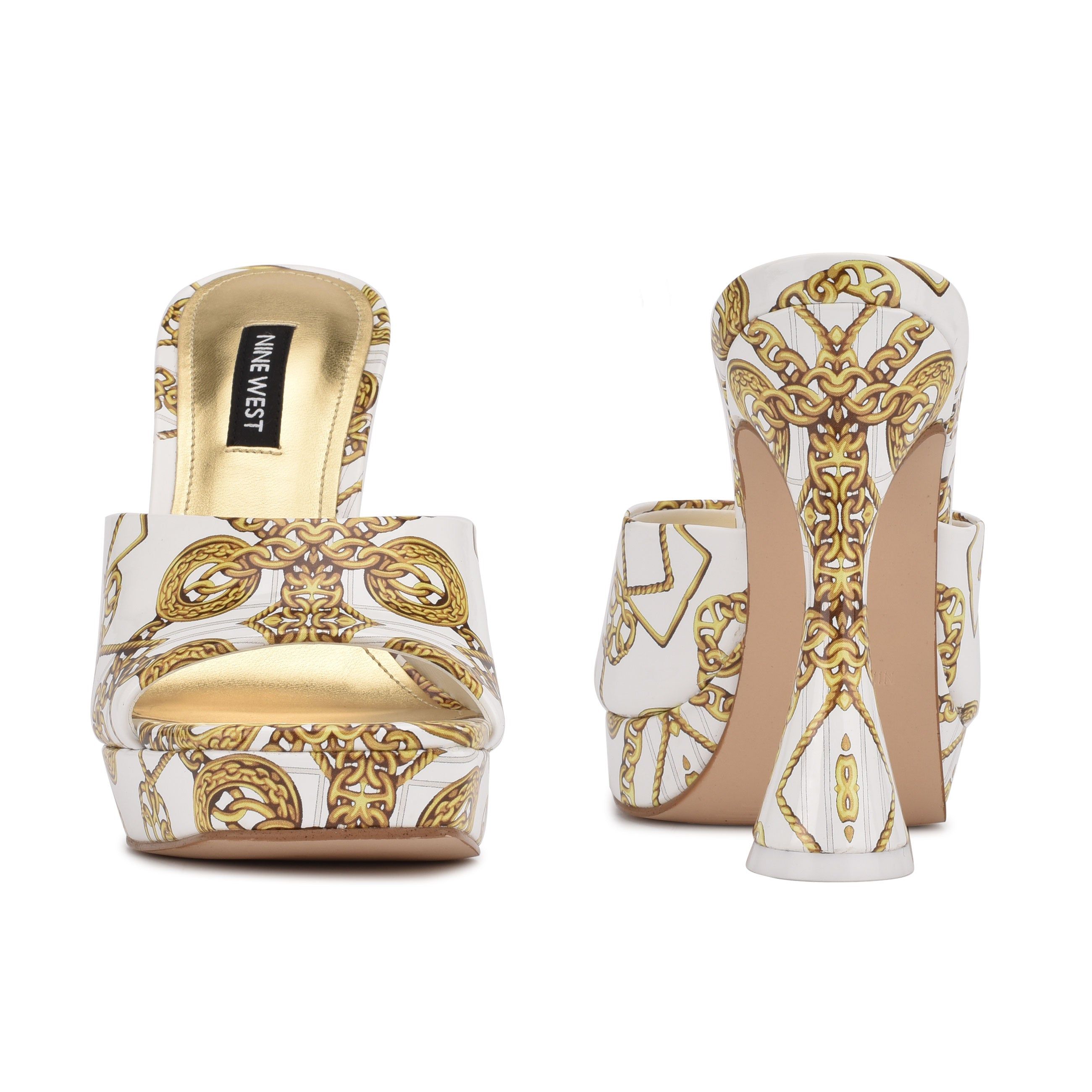 Ansel Platform Slide Sandals sold by Nine West product image thumbnail 4