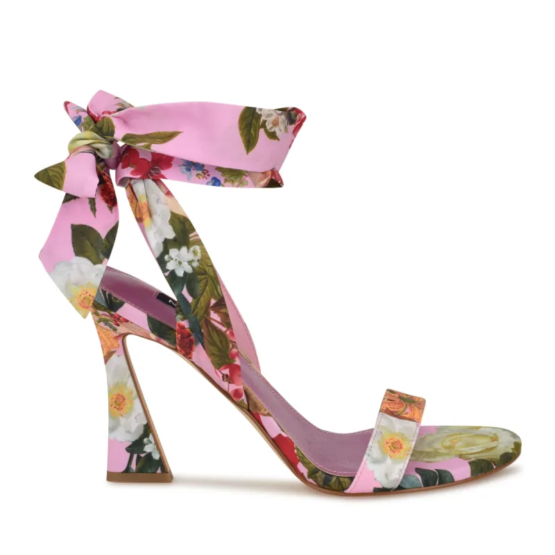 Kelsie Ankle Wrap Heeled Sandals sold by Nine West