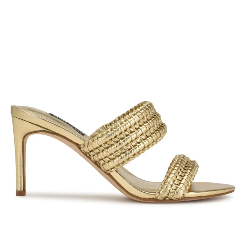 Pause Heeled Slide Sandals sold by Nine West