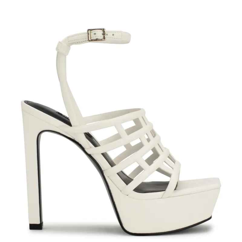 Kelinda Ankle Strap Platform Sandals sold by Nine West