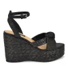 Eaden Woven Wedge Sandals sold by Nine West