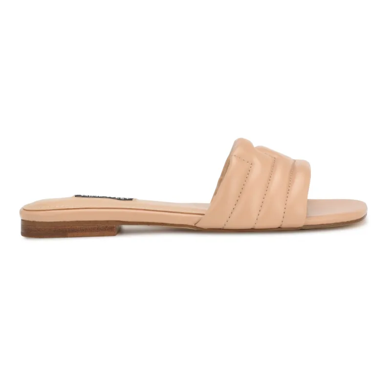 Menqs Flat Slide Sandals sold by Nine West