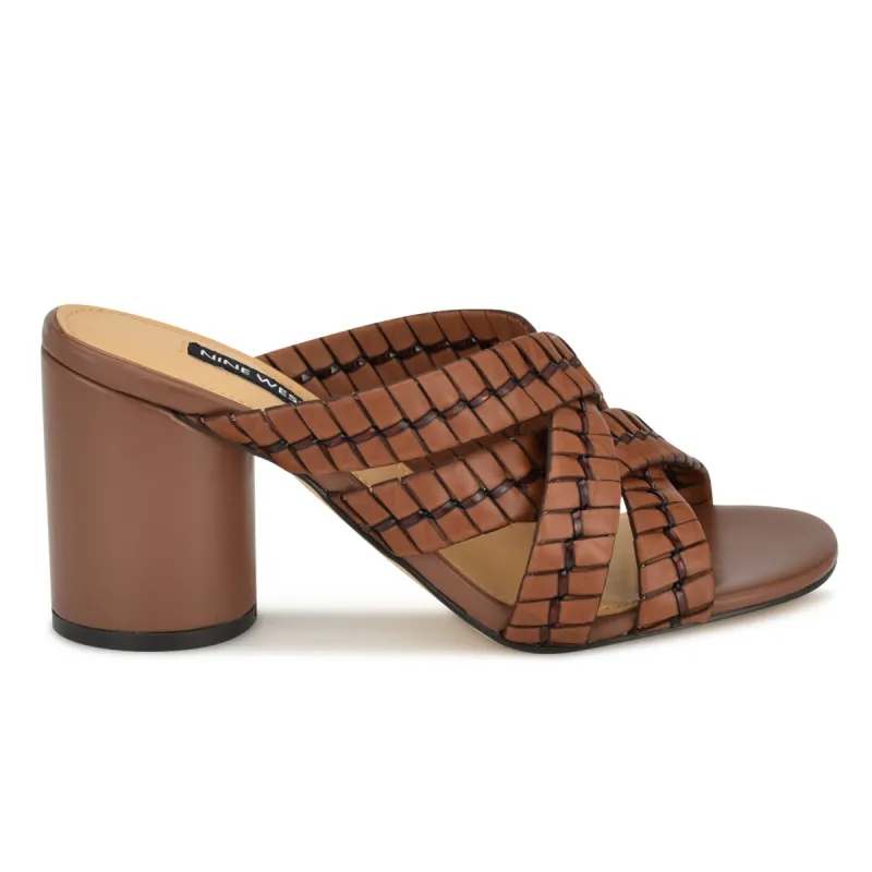 Wenea Strappy Heeled Slide Sandals sold by Nine West