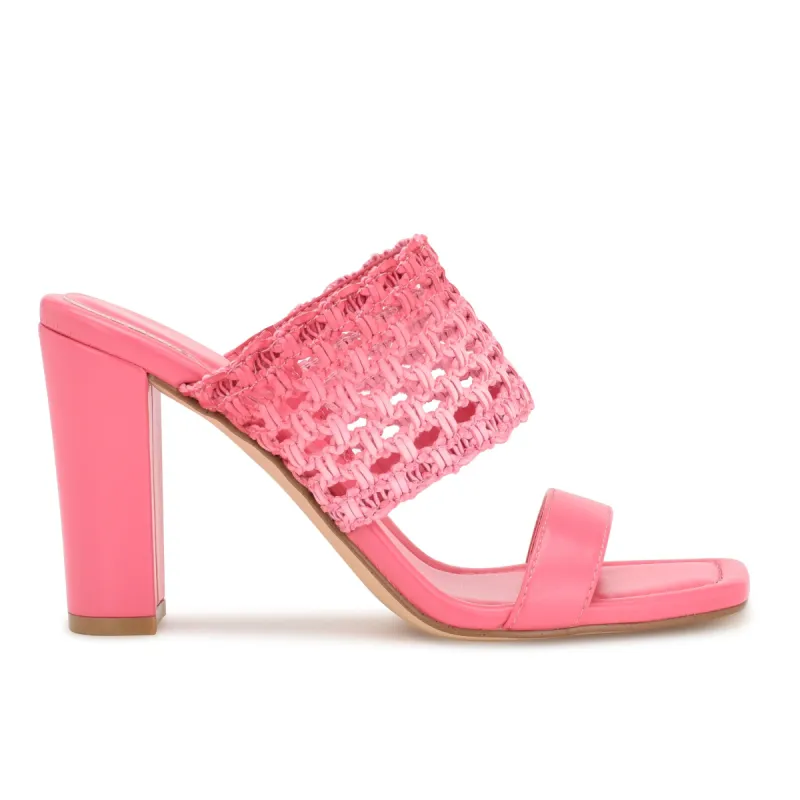 Mylas Heeled Slide Sandals sold by Nine West
