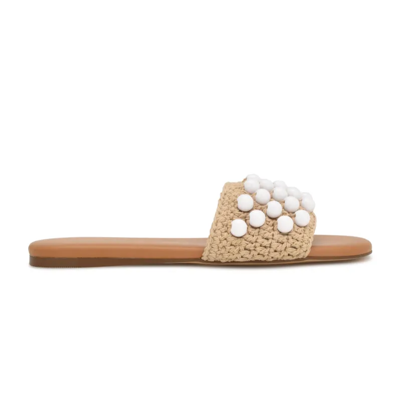 Leelee Woven Slide Sandals sold by Nine West