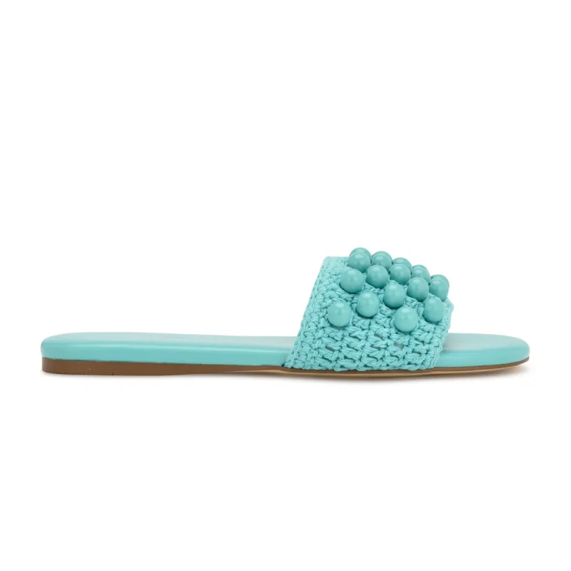Leelee Woven Slide Sandals sold by Nine West