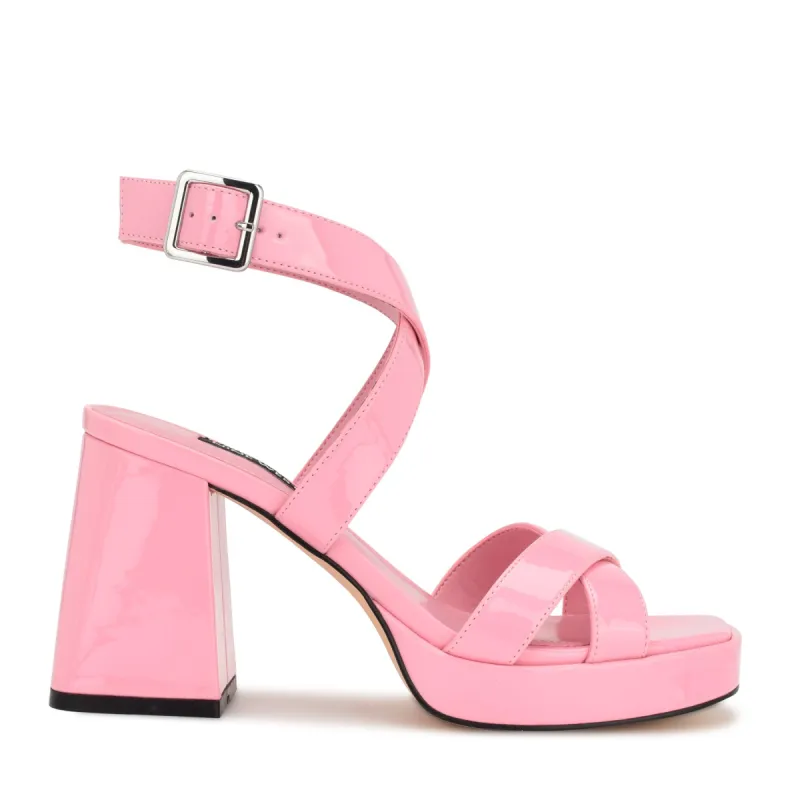 Tackle Ankle Strap Platform Sandals sold by Nine West