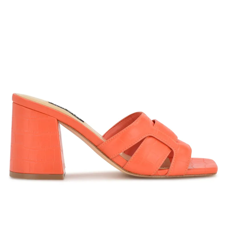 Kaelyn Heeled Slide Sandals sold by Nine West