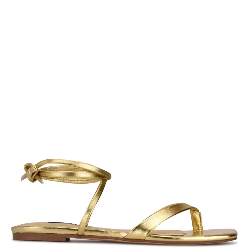 News Ankle Wrap Flat Sandals sold by Nine West