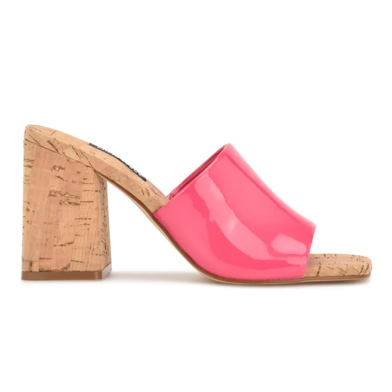 Teice Heeled Slide Sandals sold by Nine West