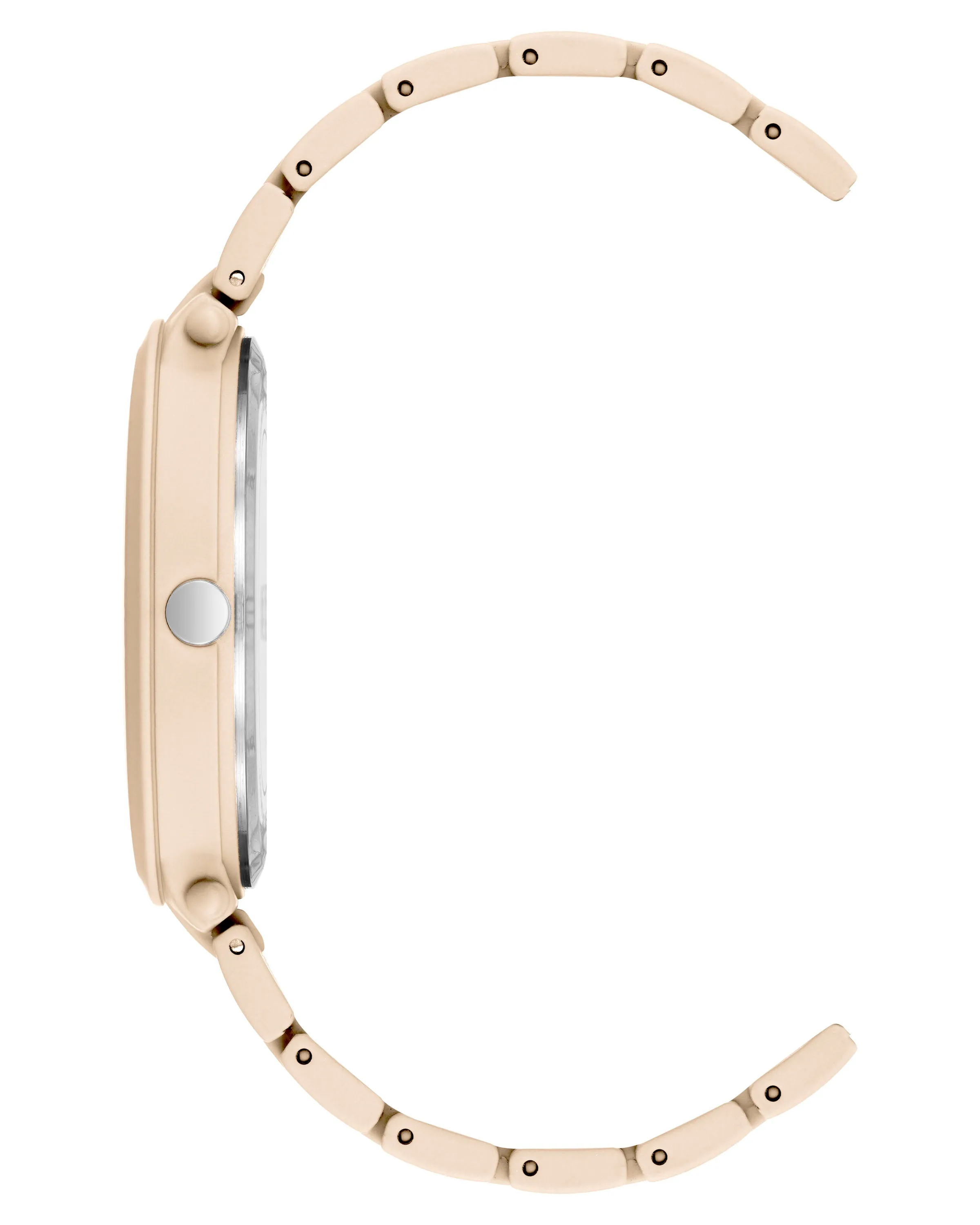 Rubberized Link Bracelet Watch sold by Nine West product image thumbnail 3