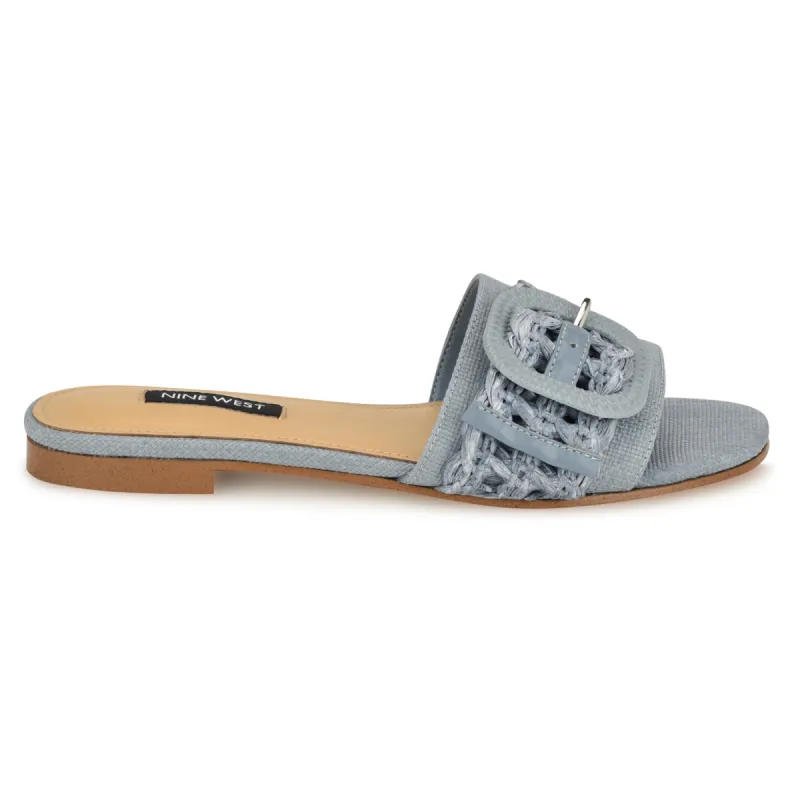 Hagleigh Flat Slide Sandals sold by Nine West