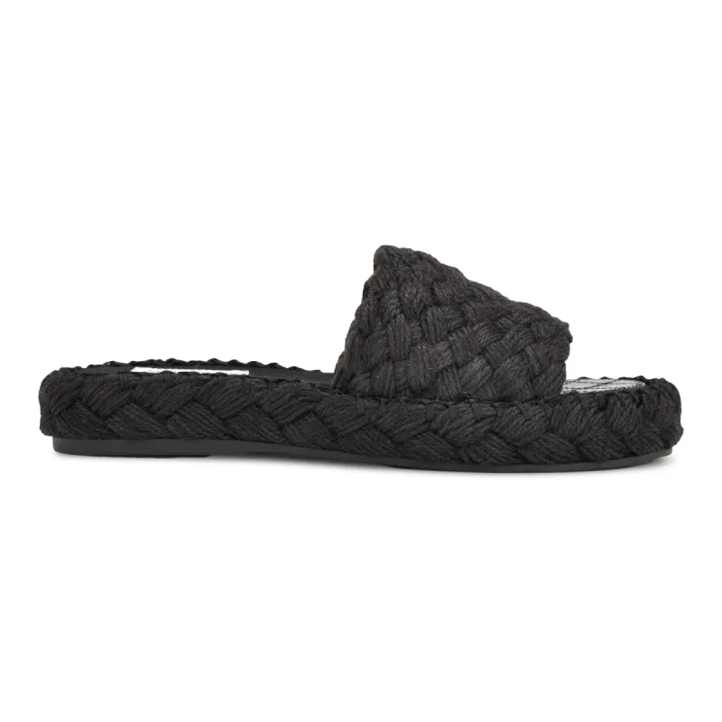 Stef Woven Slide Sandals sold by Nine West