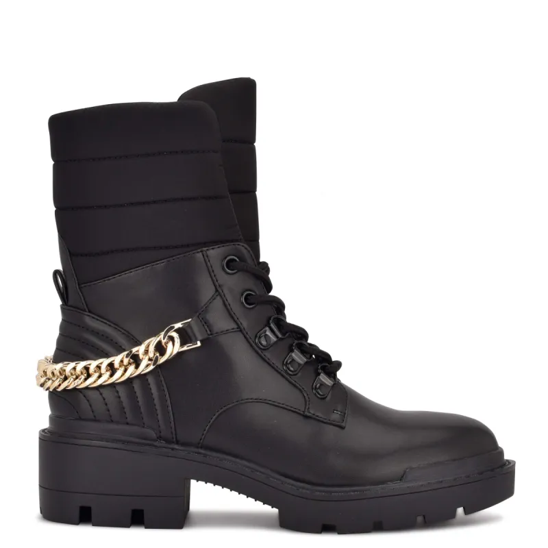 Ihad Combat Booties sold by Nine West