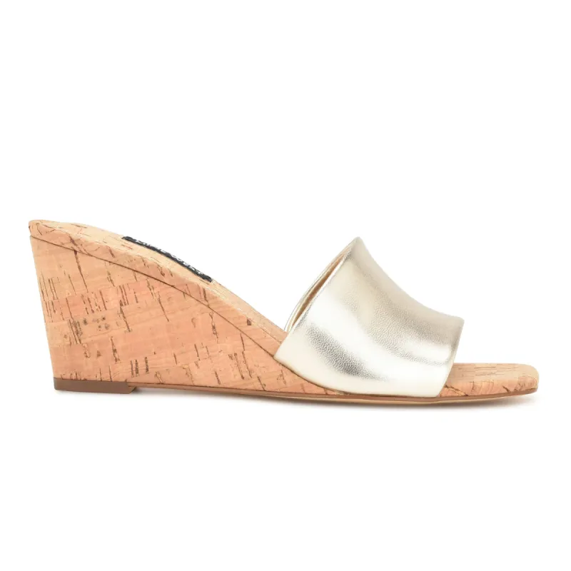 Kerina Wedge Slide Sandals sold by Nine West