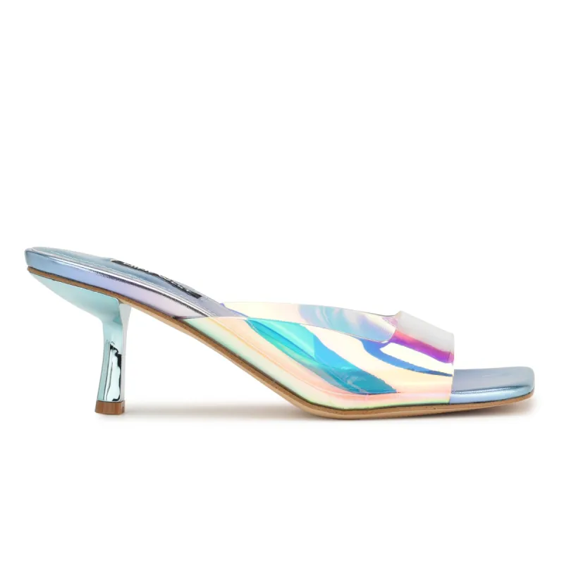 Raylen Heeled Slide Sandals sold by Nine West