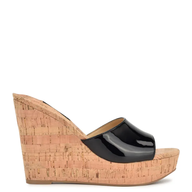 Herden Wedge Slide Sandals sold by Nine West