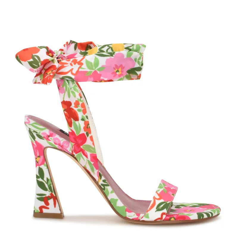 Kelsie Ankle Wrap Heeled Sandals sold by Nine West