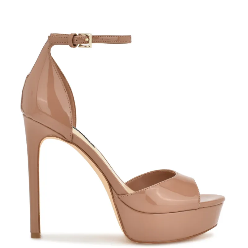 Grilo Ankle Strap Platform Sandals sold by Nine West