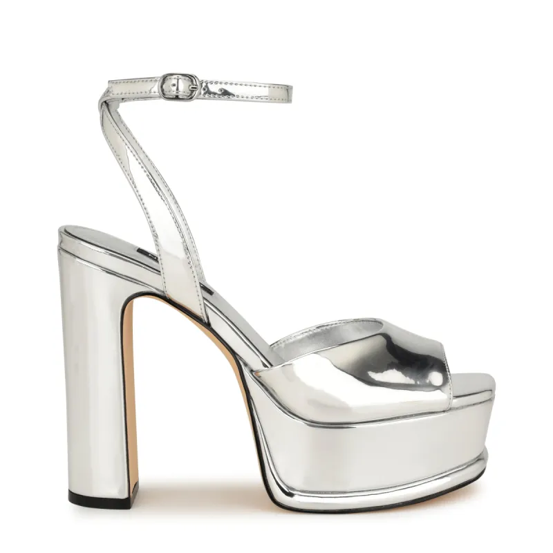 Platt Platform Ankle Strap Sandals sold by Nine West