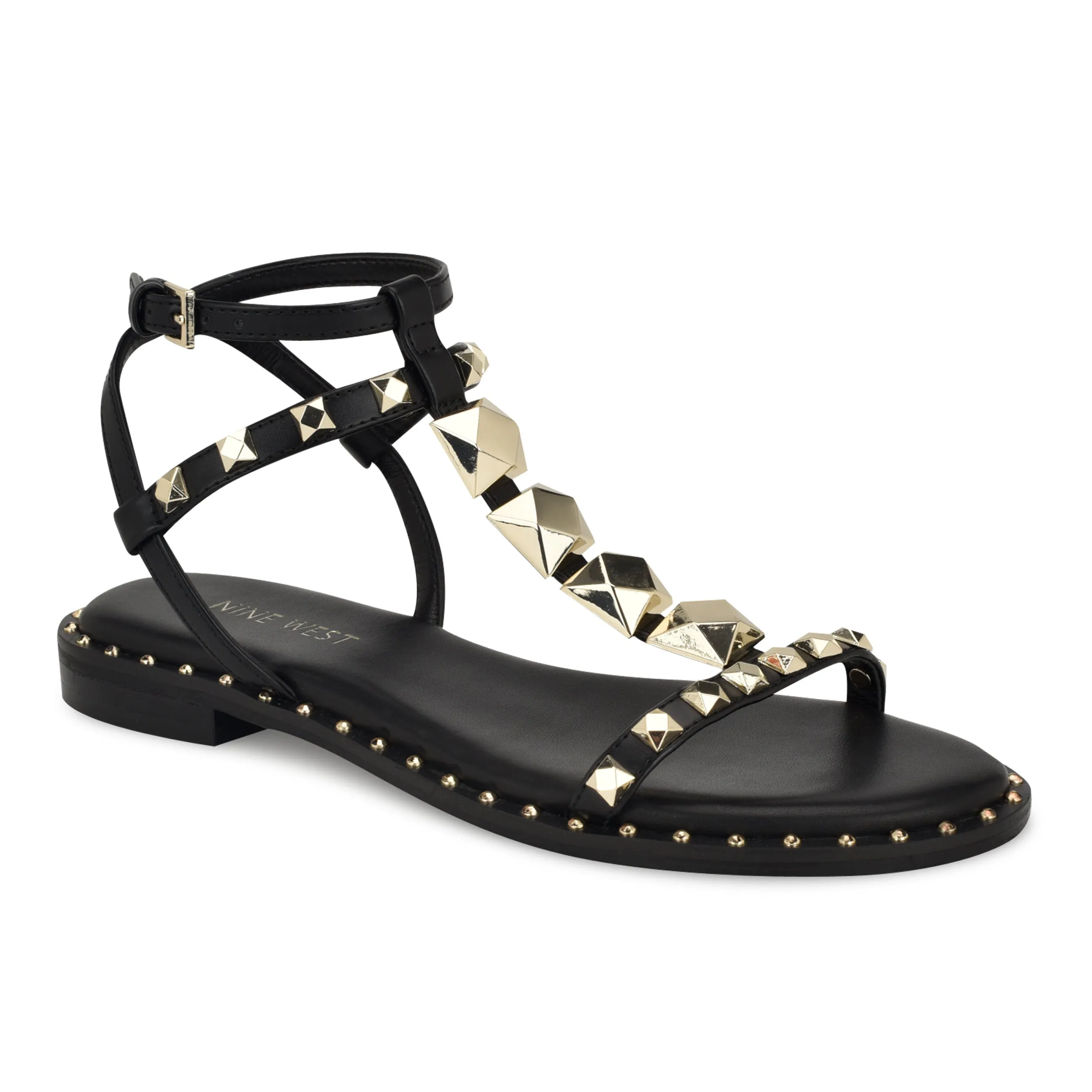 Marcila Studded Ankle Strap Sandals sold by Nine West product image thumbnail 2
