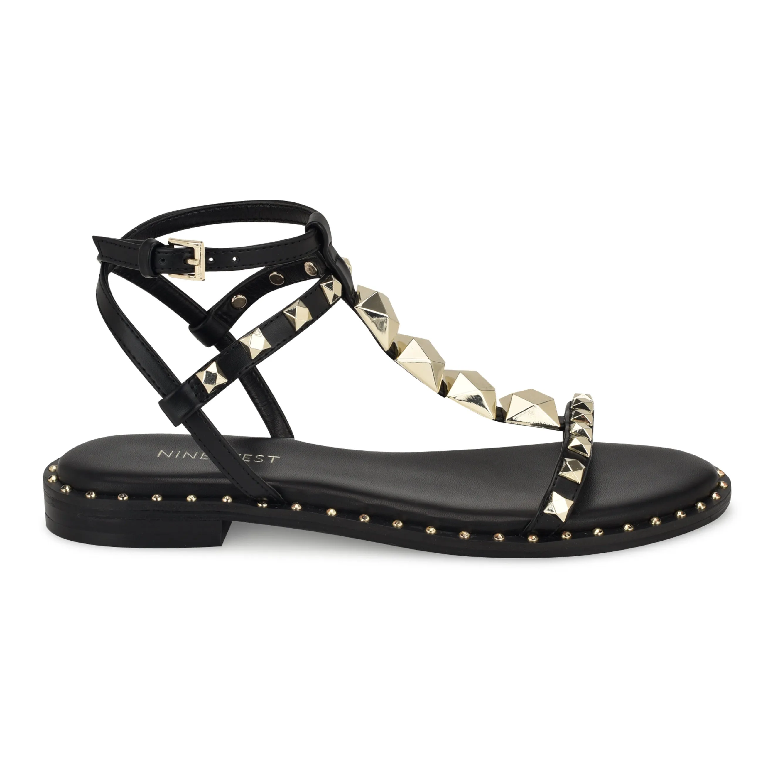 Marcila Studded Ankle Strap Sandals sold by Nine West