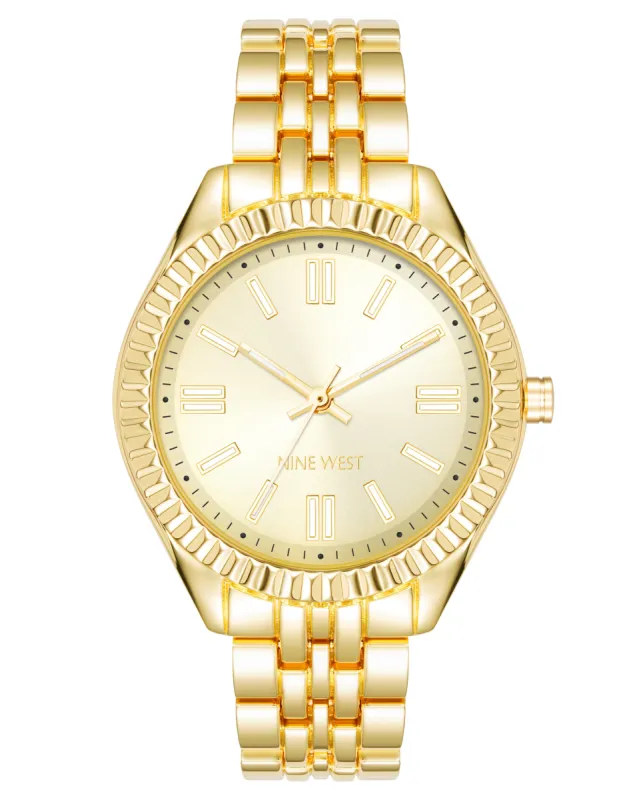 Coin Edge Bezel Watch sold by Nine West