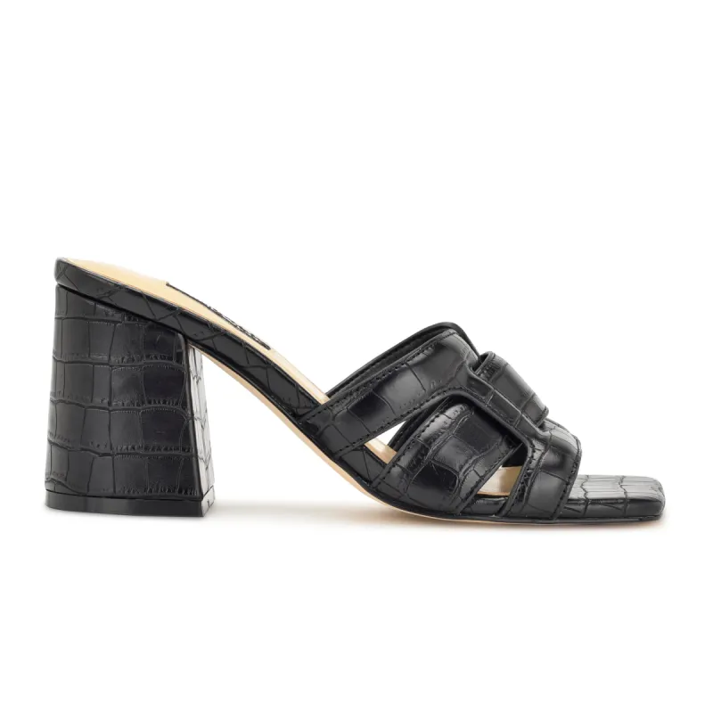 Kaelyn Heeled Slide Sandals sold by Nine West