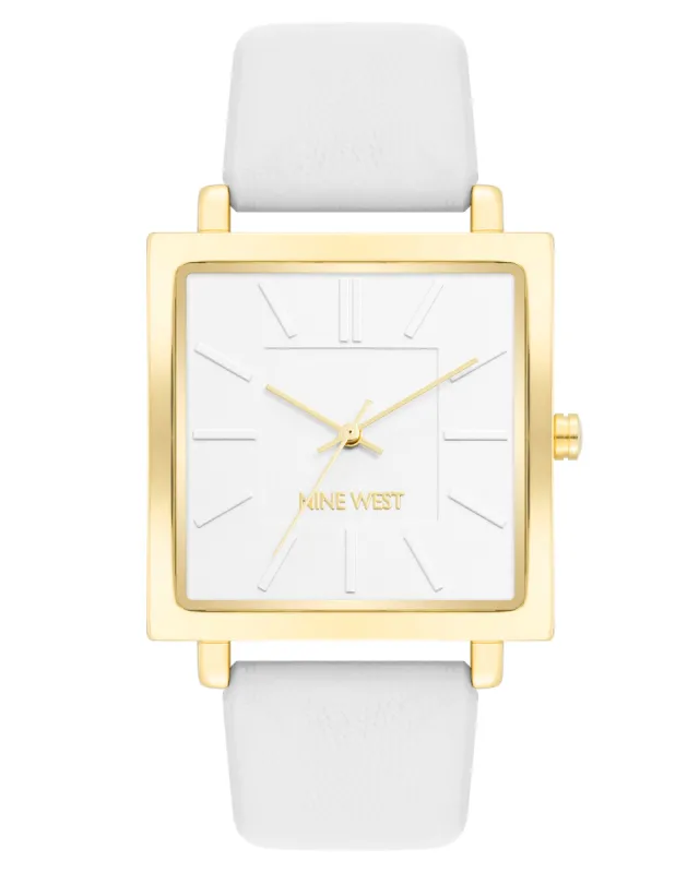 Square Case Strap Watch sold by Nine West