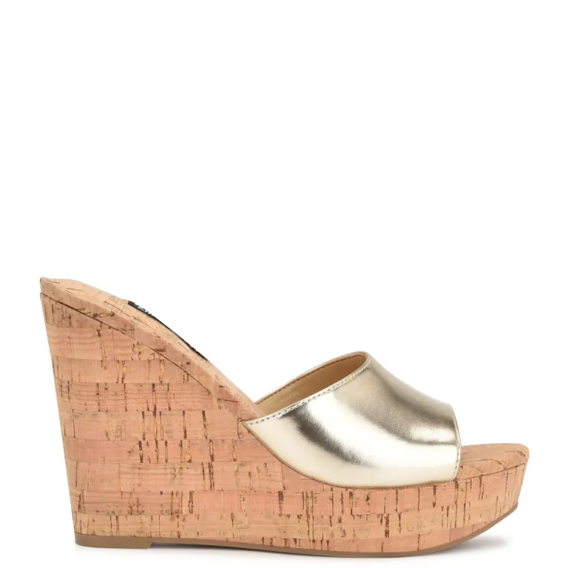 Herden Wedge Slide Sandals sold by Nine West
