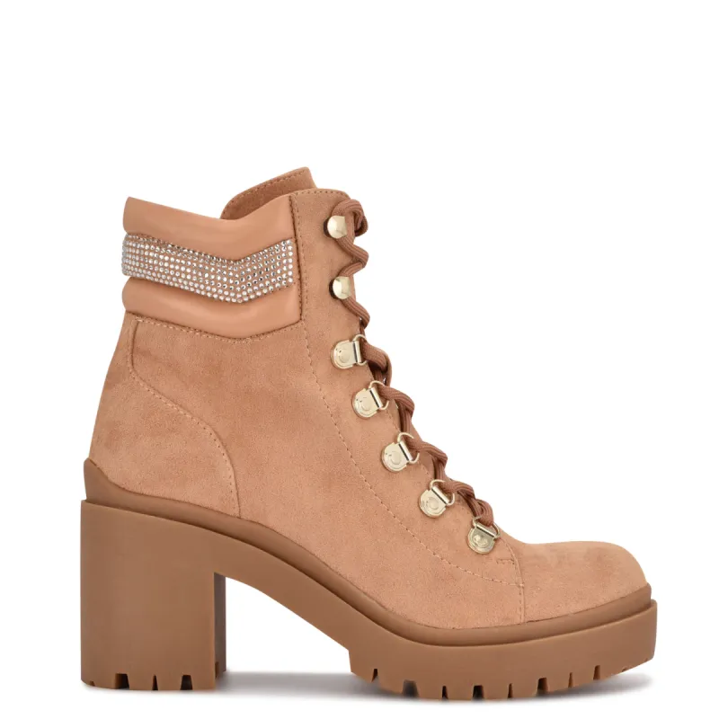 Qwork Lug Sole Booties sold by Nine West