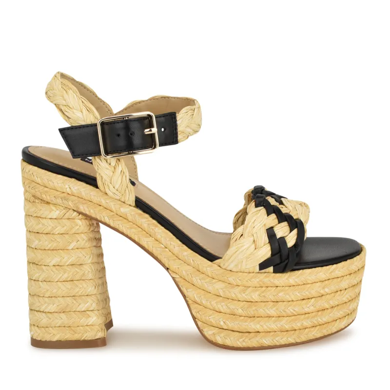 Jolane Espadrille Platform Sandals sold by Nine West