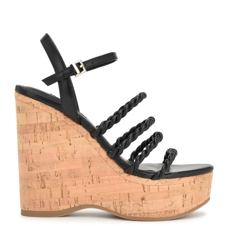 Renest Ankle Strap Wedge Sandals sold by Nine West