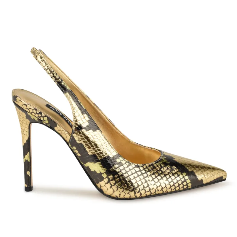 Feather Pointy Toe Slingback Pumps sold by Nine West