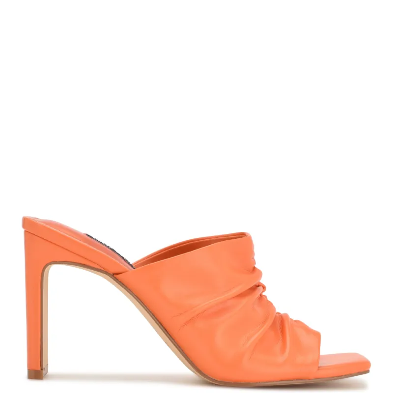 Peary Heeled Slide Sandals sold by Nine West