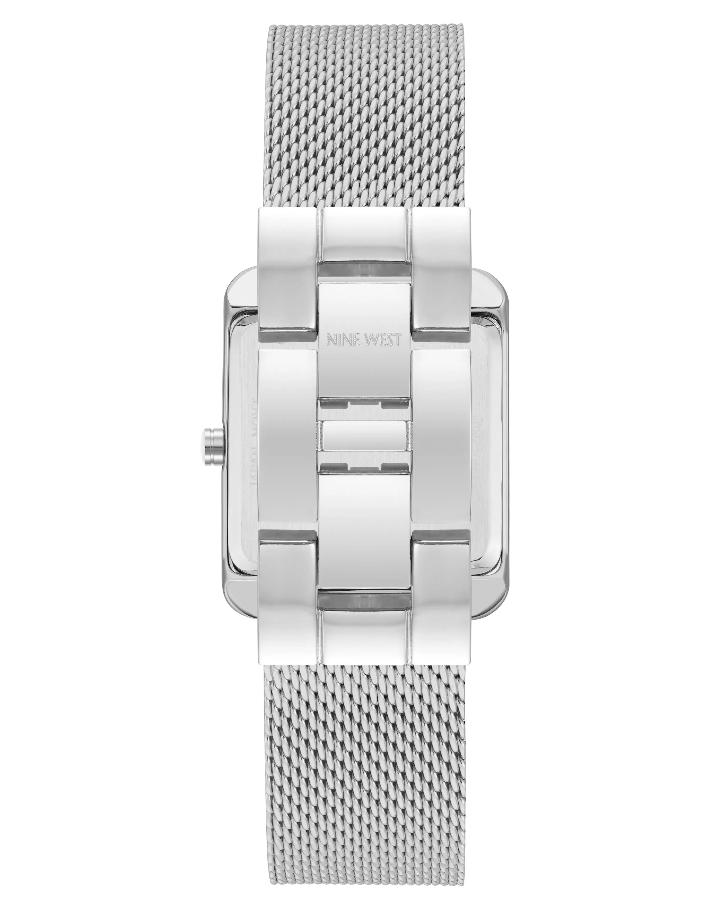 Rectangular Case Mesh Bracelet Watch sold by Nine West product image thumbnail 2