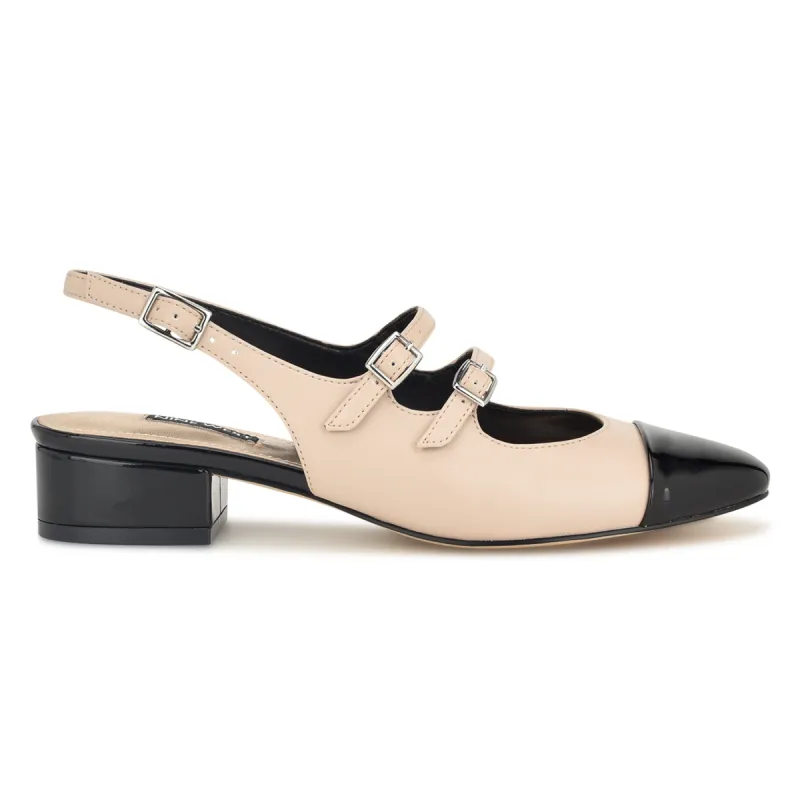 Norah Cap Toe Mary Jane Slingbacks sold by Nine West