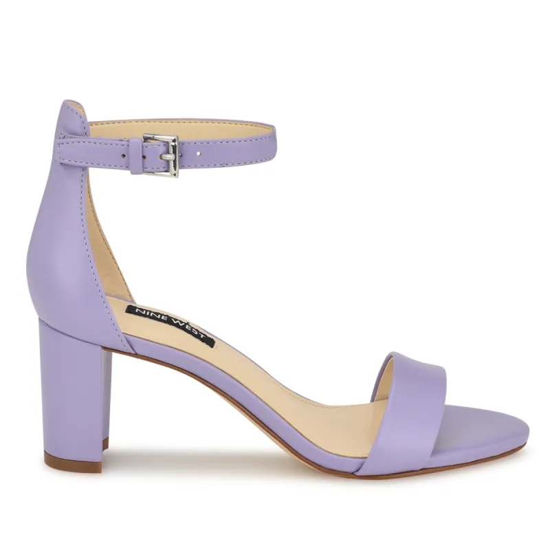 Pruce Ankle Strap Block Heel Sandals sold by Nine West