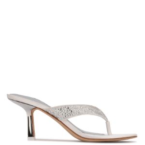 Nesh Heeled Slide Sandals sold by Nine West