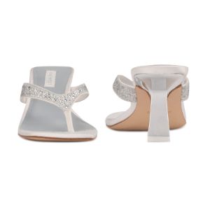 Nesh Heeled Slide Sandals sold by Nine West