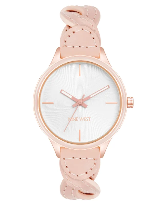 Braid Patterned Strap Watch sold by Nine West