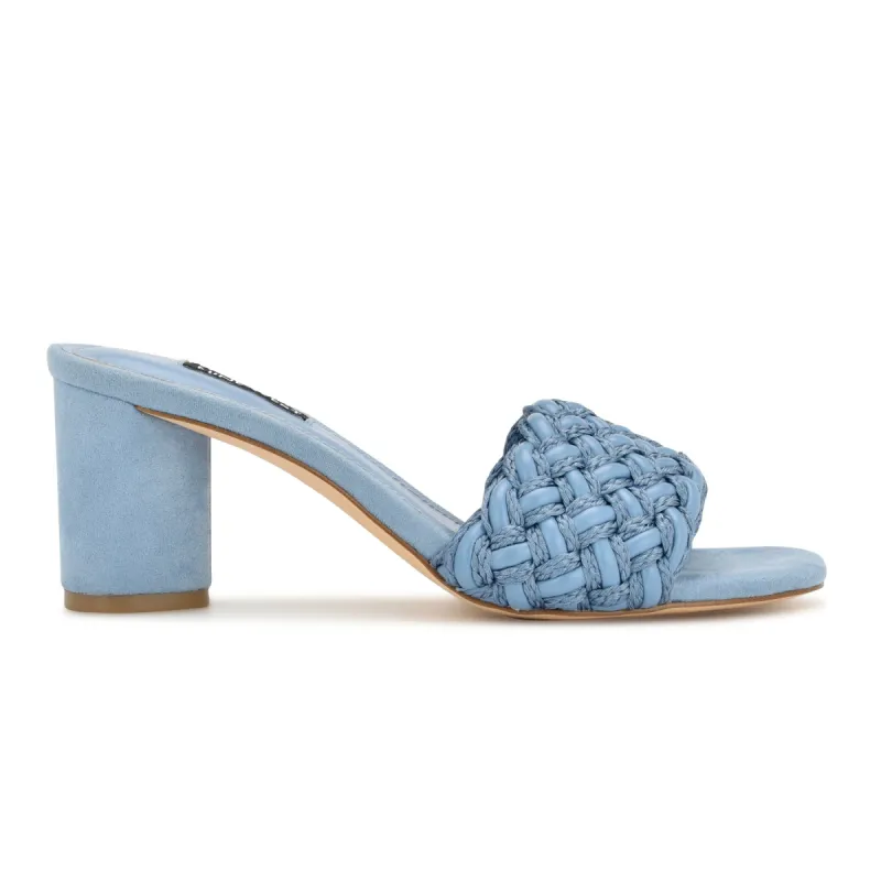 Driah Heeled Slide Sandals sold by Nine West